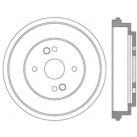 Kia Picanto brake drum 584111Y000 Morning rear drum