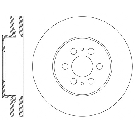 Toyota Hiace brake disc rotor 4351226200